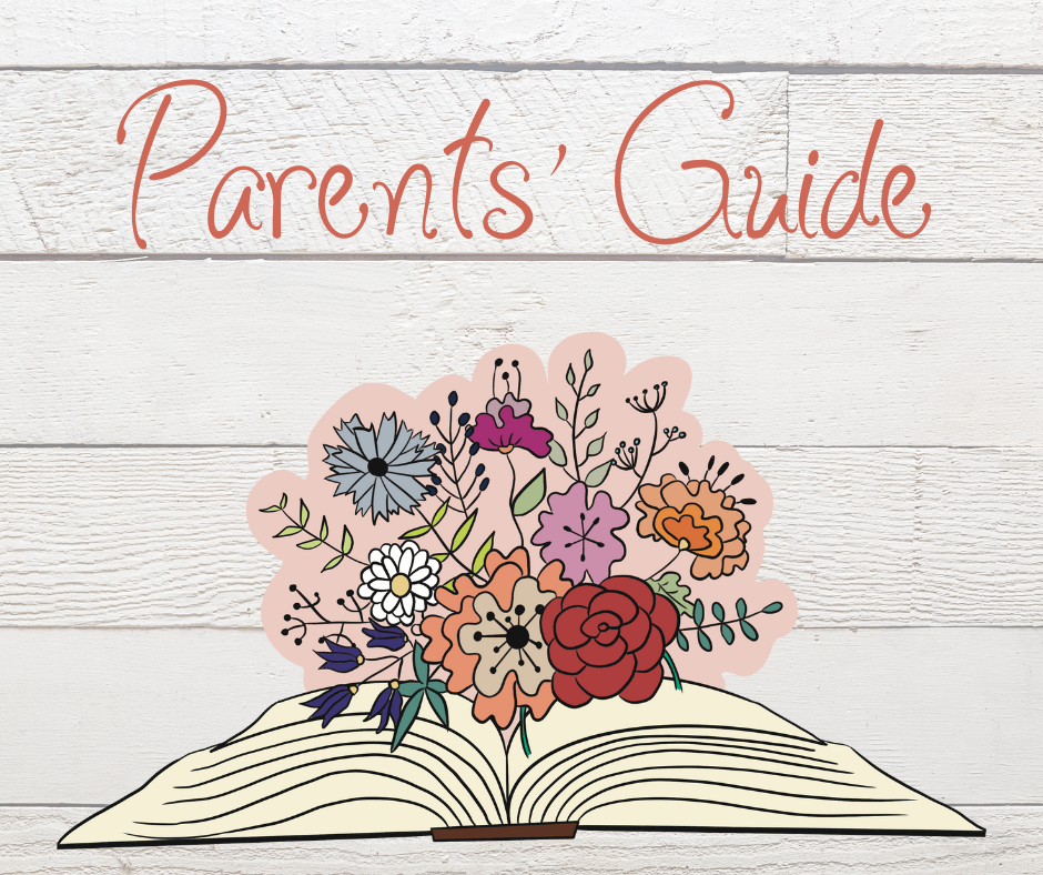 book with florals